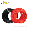 Cable solar de Cop de Cobre Negro DC de cobre.